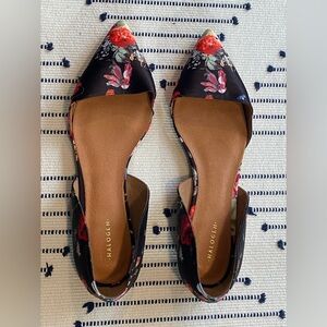 Halogen Floral Dorsay Flats
